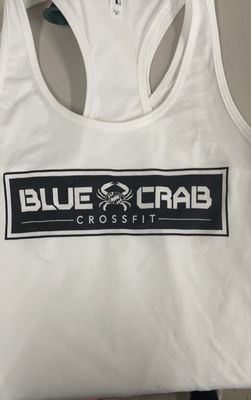 Blue Crab CrossFit tank