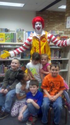 Children at library. I'll miss you all.