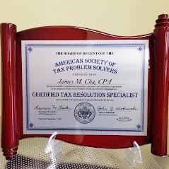 Certified Tax Resolution Specialist - Certificate