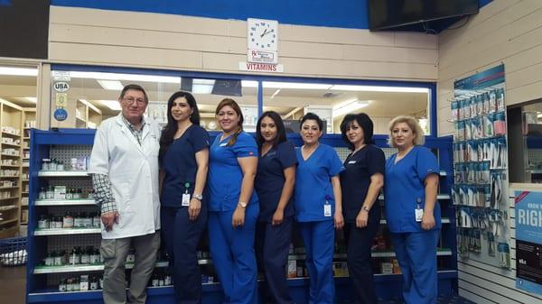 Sun Drug staff, with us over 10 yrs