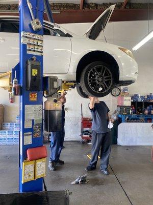 Auto repair inspection