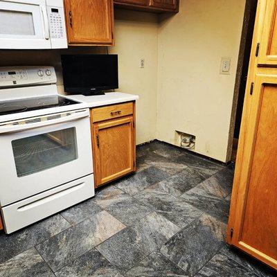 New kitchen floor