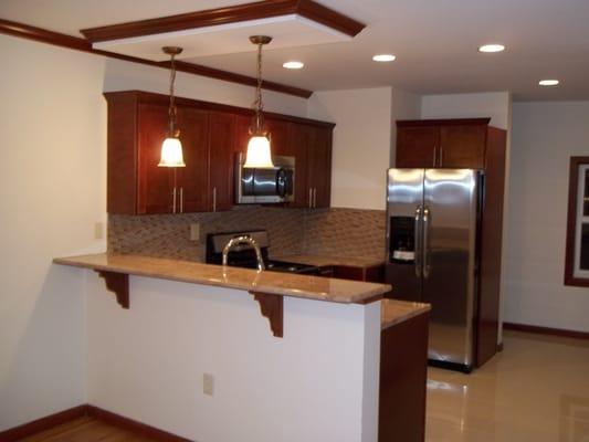 Kitchen Design & Remodeling Ideas. by Flat rate Construction