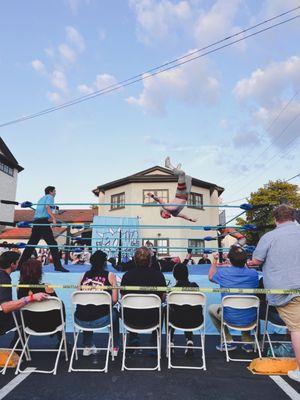 Fun events at the Art House like live wrestling