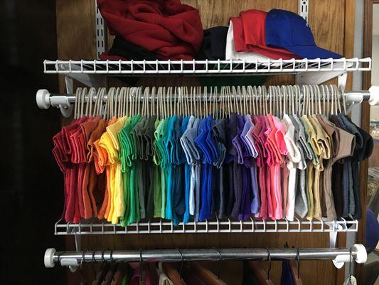 Any color shirt can be ordered not just what you see here!