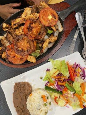 Fajitas steak & chicken