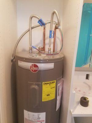 Water heater connection