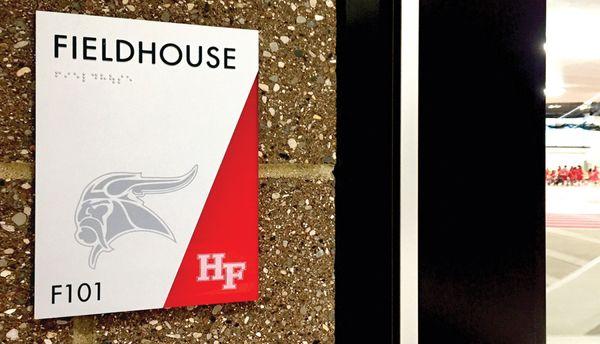 Homewood-Flossmoor Community High School Interior Signage