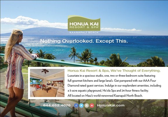 International print ad written, photographed, designed, and art directed by Team Vision Marketing, a Hawaii full service marketing agency.