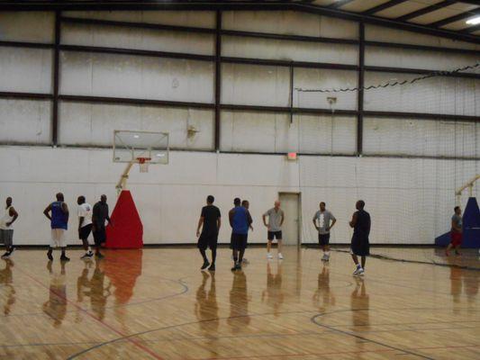 Basketball on Tuesday night, these guys have been playing here since 2004