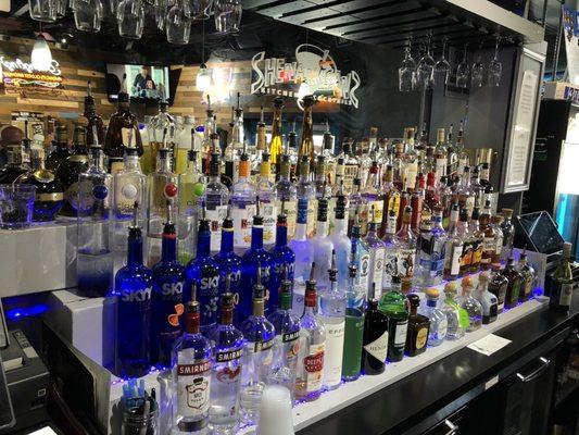 Liquor selection