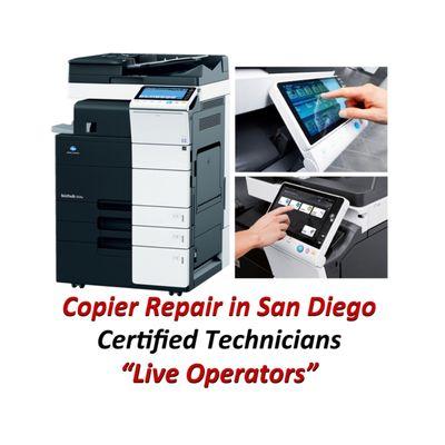 Copier Repair for San Diego County