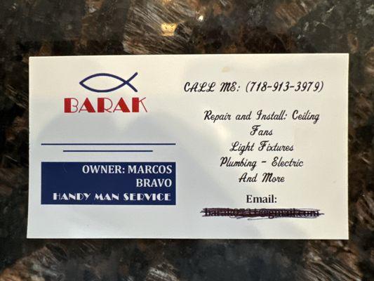 Barak Handy Man Service