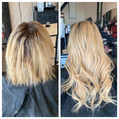 Highlight & hot head extensions