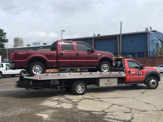 MJS TOWING Really nice employees  24 hour on call road assistance  Amazing competitive prices