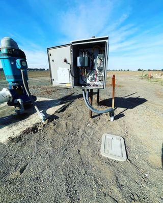 Well Pump Panel Install