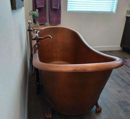 Beautiful Copper Tub