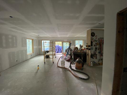 Drywall finishing