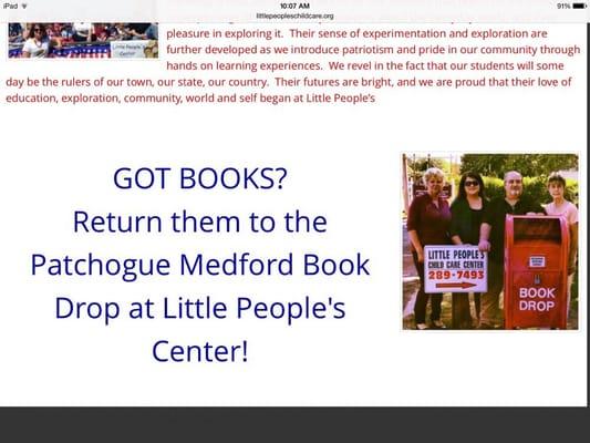 Did you know you can return PML books at our book drop?