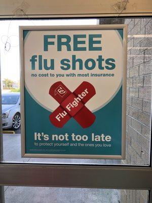 Free flu shots with insurance approval