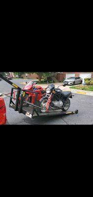 Motorcycle Tow and Rescue