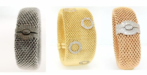 Great Mesh & Diamond Bracelets