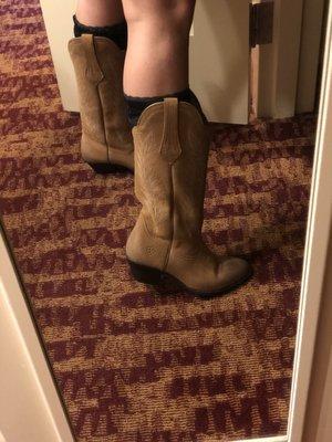 Love my boots !