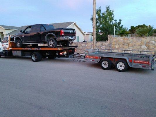 Ram 2500 with trailer