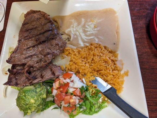 Carne Asada Plate