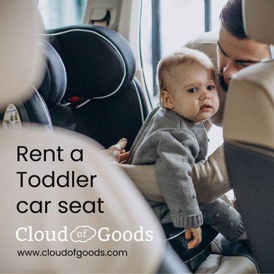 We provide you with Toddler Car Seats, Strollers, Baby Carriers and more! Visit https://www.cloudofgoods.com/product-rentals/baby_&_kids