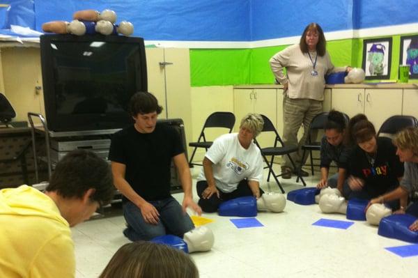 Staff instructor Matt doing a great job