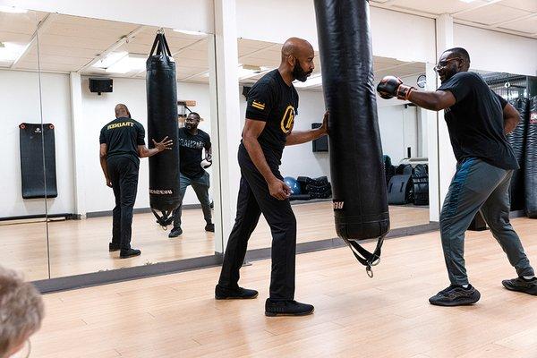 Owen Brown's Boxing class at Balance Capitol Hill.