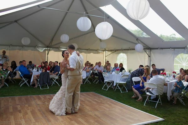 Frame Tent with Skylights