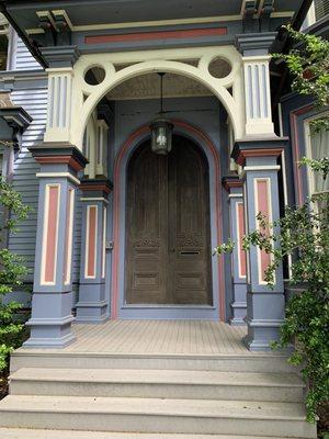 Front door of the Bevin House