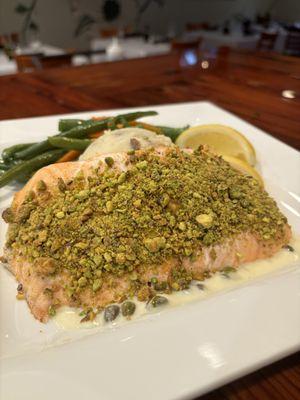 Pistachio Crusted Salmon