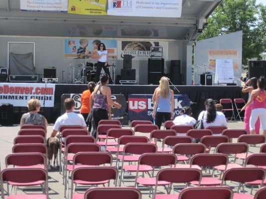 Festival 38 - Zumba on the stage