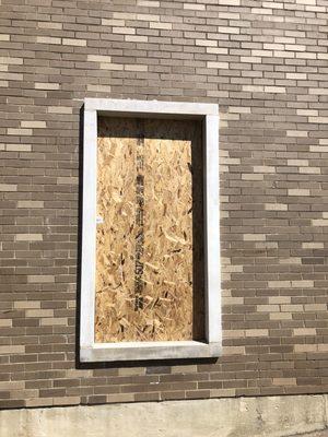 Limestone Window Detail Repair