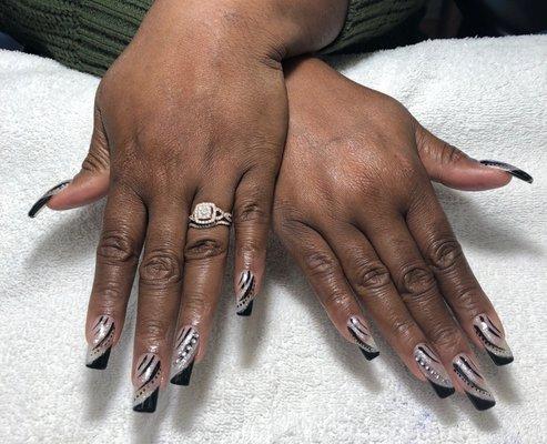 Nails and designs by "Kevin"