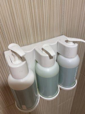 Soap dispenser bottles replaced without unlocking the pump, so they cannot be used