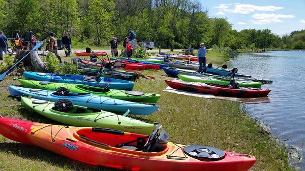 May Demo day, dozens to try.