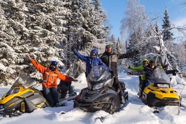 Gros Ventre Snowmobile Tour