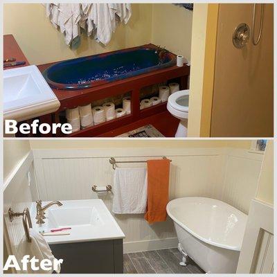 Bathroom remodel