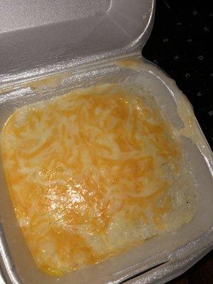 Grits add cheese