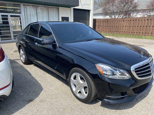 Mercedes Benz e350 dark all around