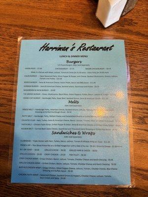 Harriman's Restaurant