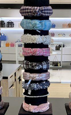 Closeup of Lele Sadoughi's Beautiful Headbands!