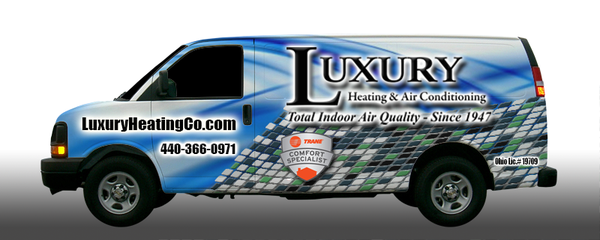 Van Wrap Luxury Heating & Cooling, Cleveland Ohio