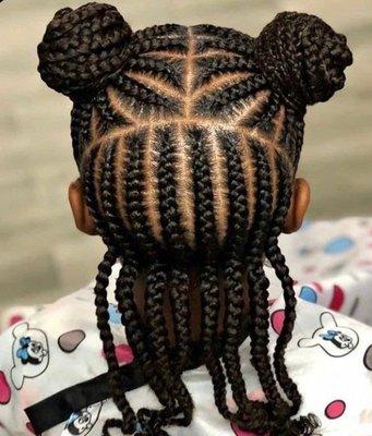 Kid's braids