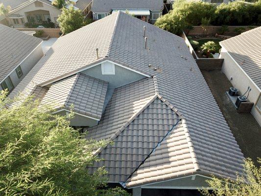 Drone Roof Photo - GSI Las Vegas Home Inspections