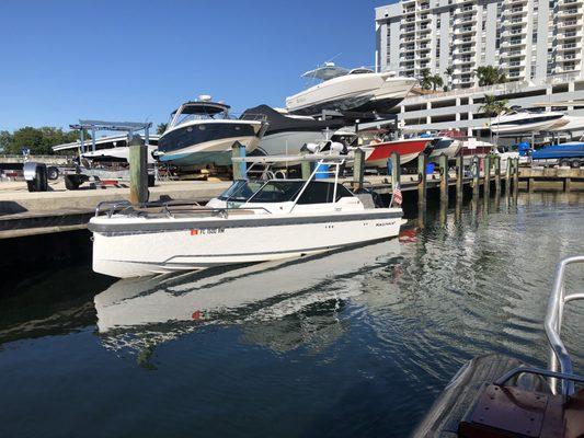 Dropped off my boat for mercury warranty Dec 3 2019